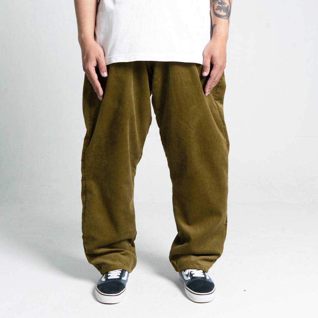 Corduroy Long Pants Green