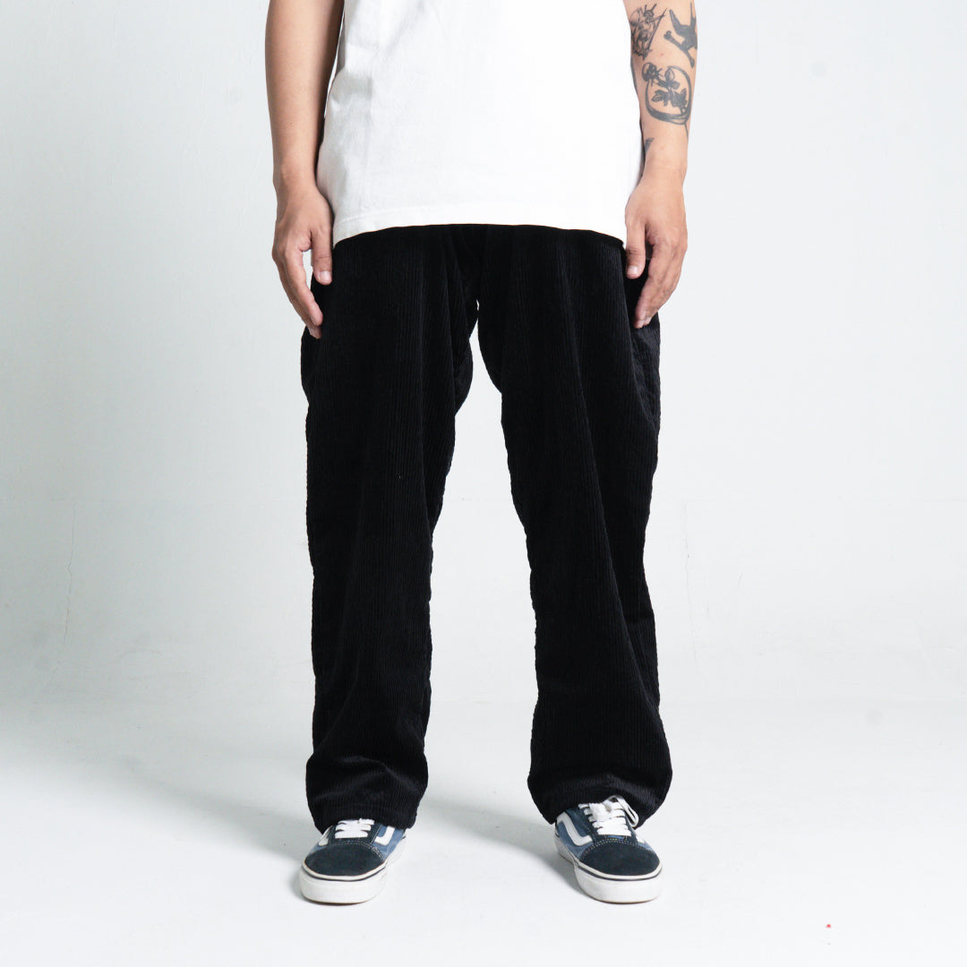 Corduroy Long Pants Black