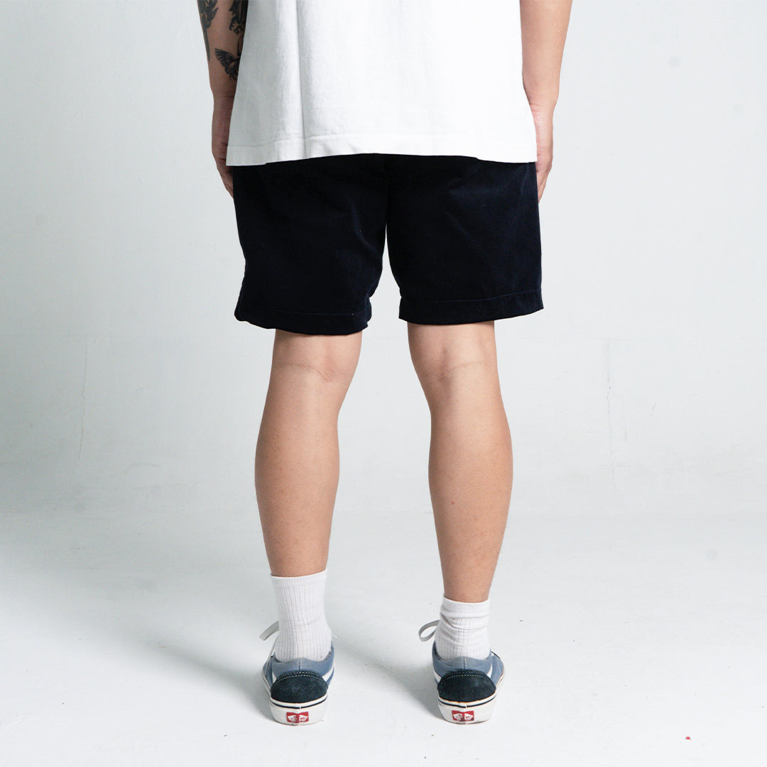 Corduroy Short Pants Navy