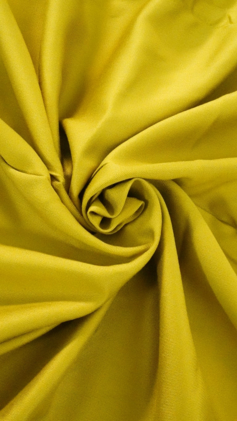 Cotton Twill 3012 - HIJAU LEMON